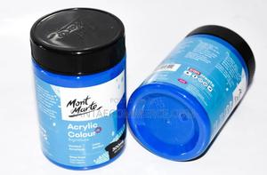Sky Blue Acrylic Paint- 300ml Monte Marte - thumbnail 2