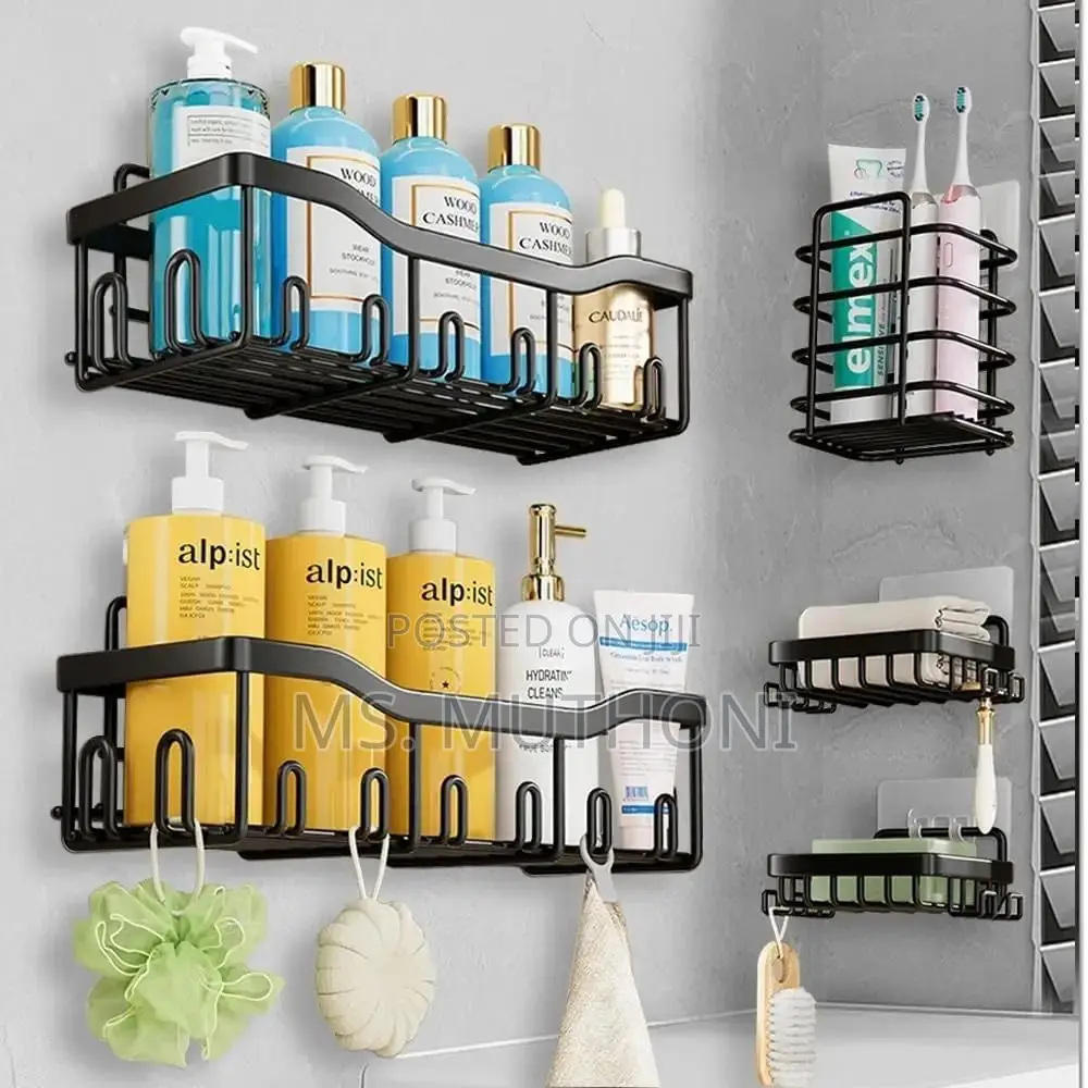 5pc Bathroom Organizer