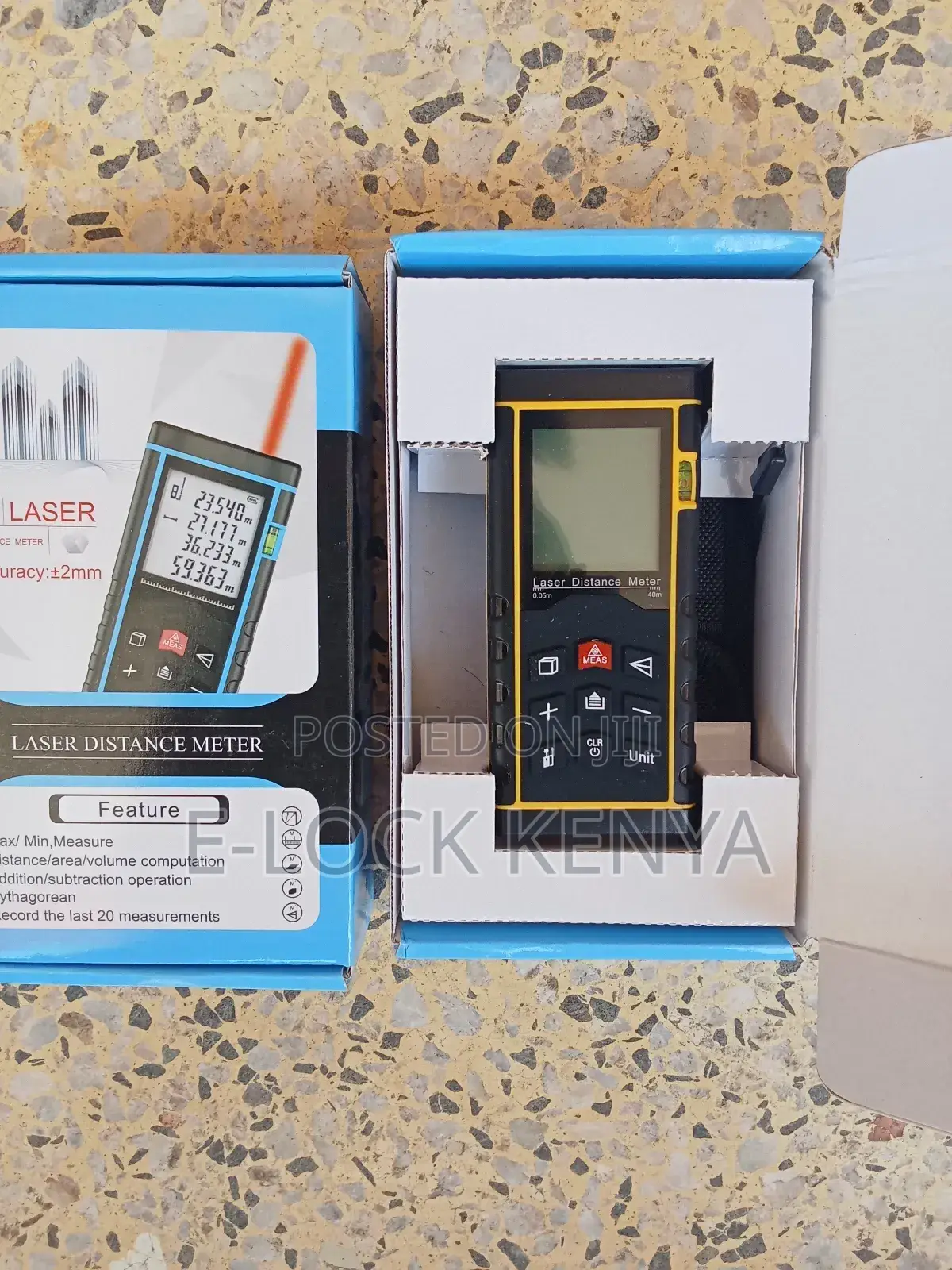 Handheld 40m Laser Rangefinder
