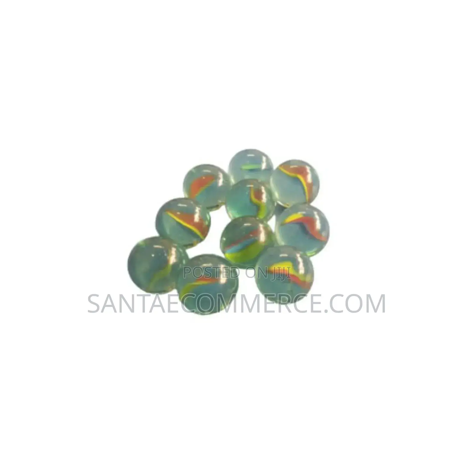 Glass Marbles -10 PCS