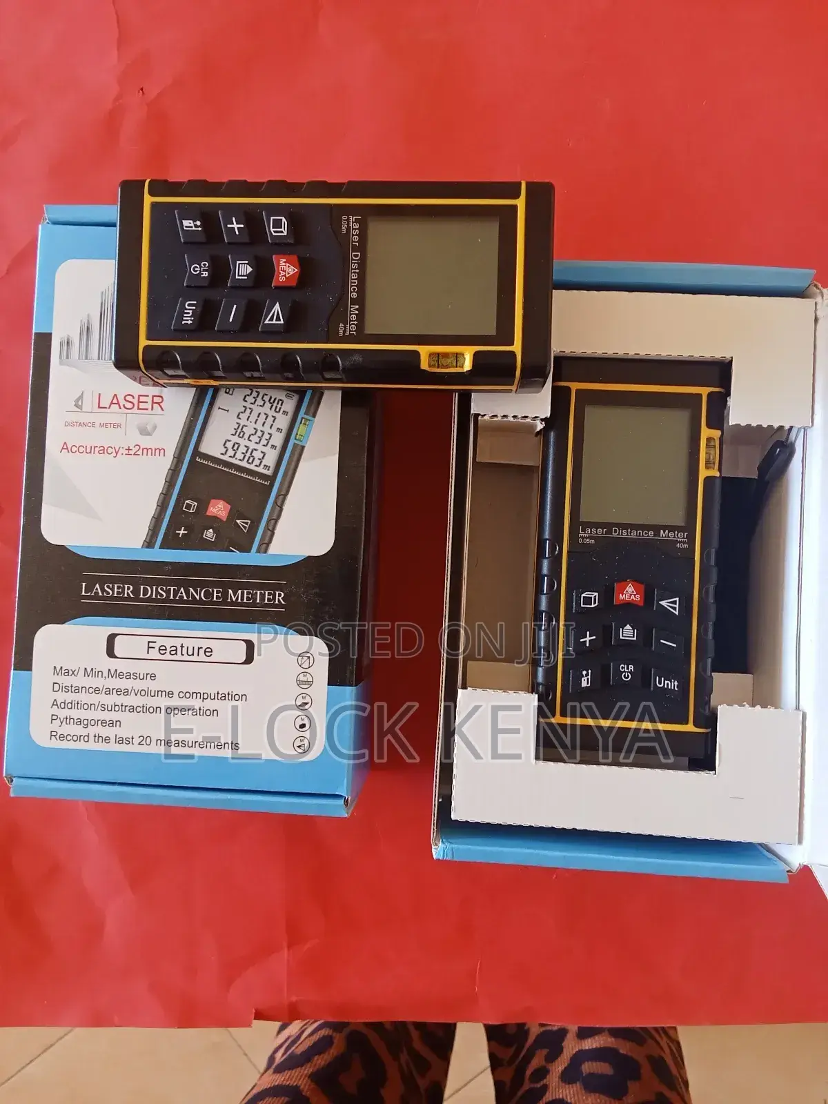 Precise 40m Laser Distance Tool