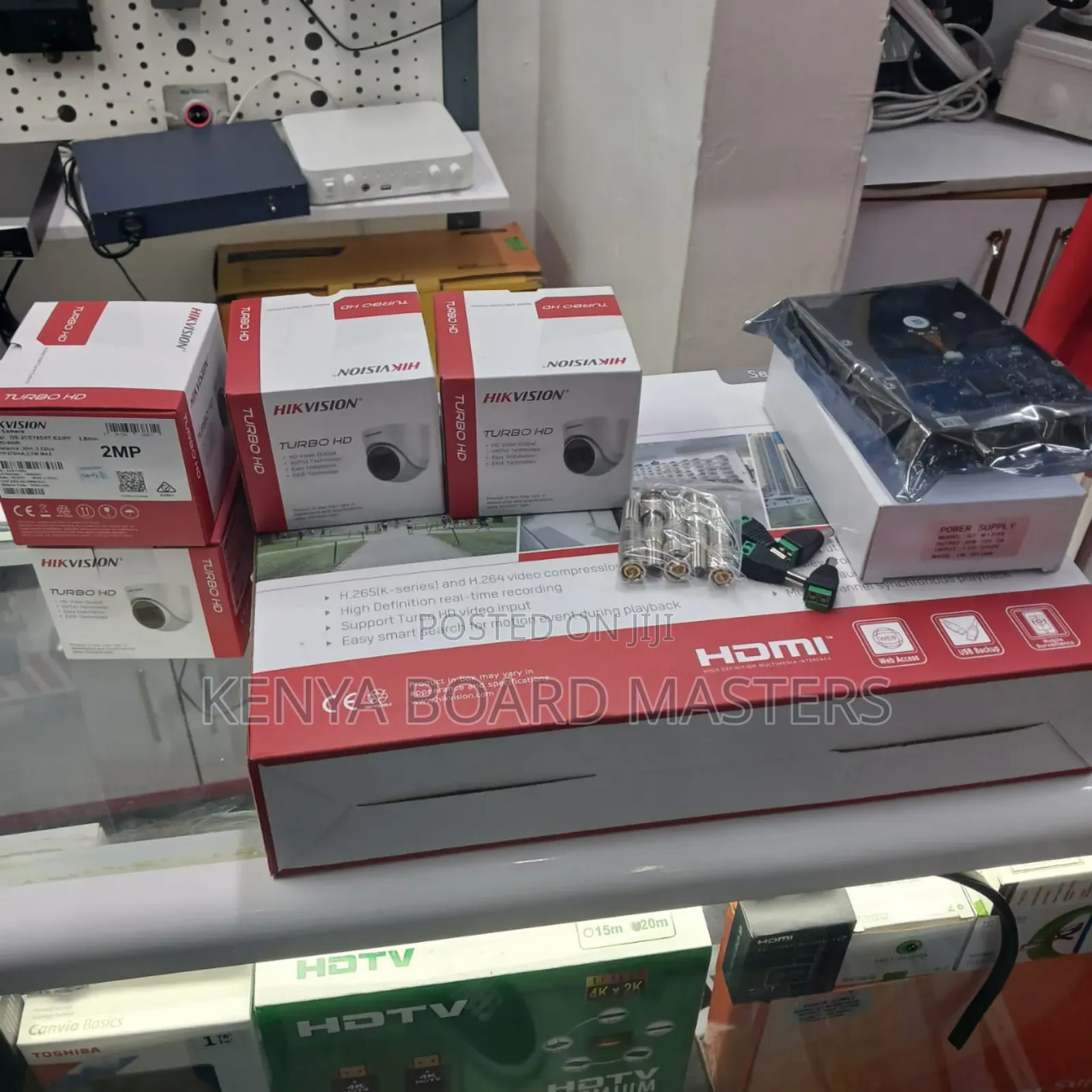 CCTV Cameras With Complete Set Up