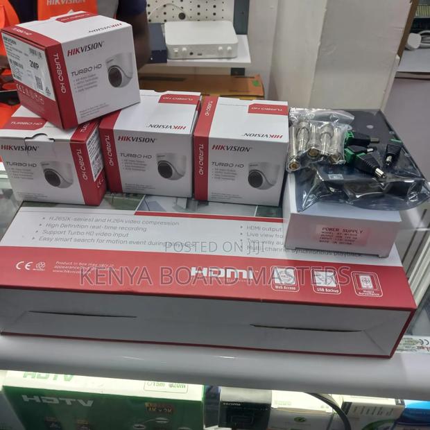 4 Complete Set Hikvision CCTV Cameras - main view