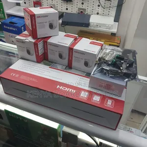 4 Pieces Complete Hikvision CCTV Cameras With DVR