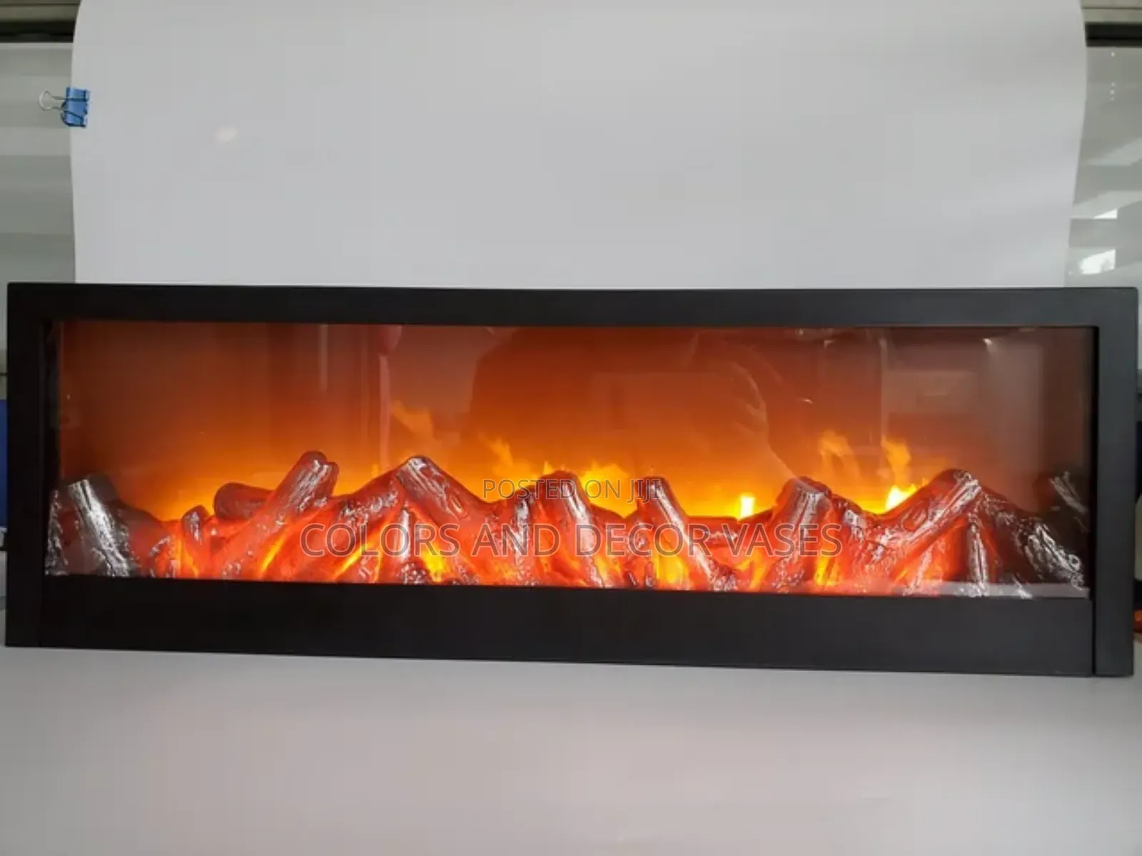 60*10*20cm Led Modern 3d Nonheat Flame Electric Fireplace