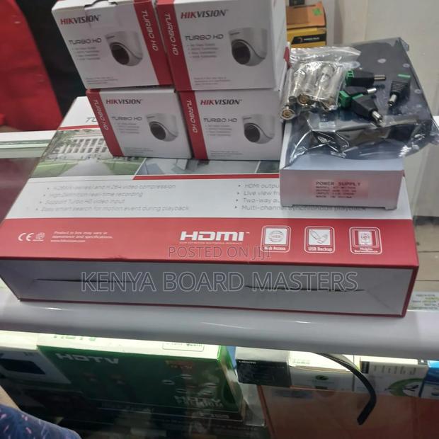 Hikvision 4 CCTV Set Cameras // New 2024 - main view