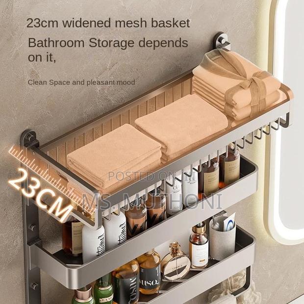 3tier Multipurpose Towel Organizer Size :50cm - thumbnail 2
