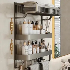 3tier Multipurpose Towel Organizer Size :50cm