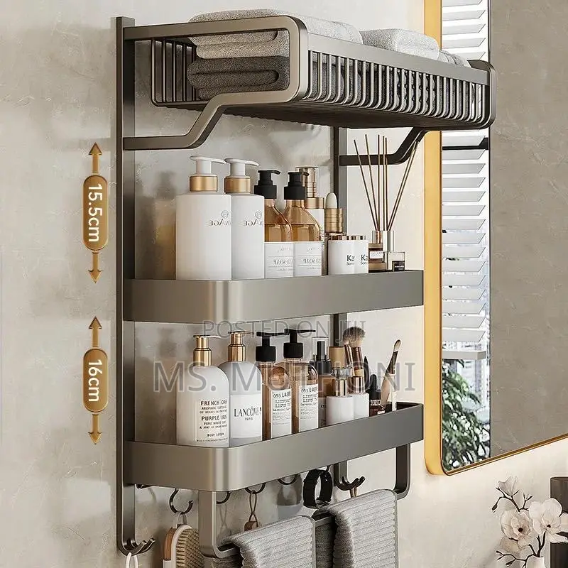 3tier Multipurpose Towel Organizer Size :50cm