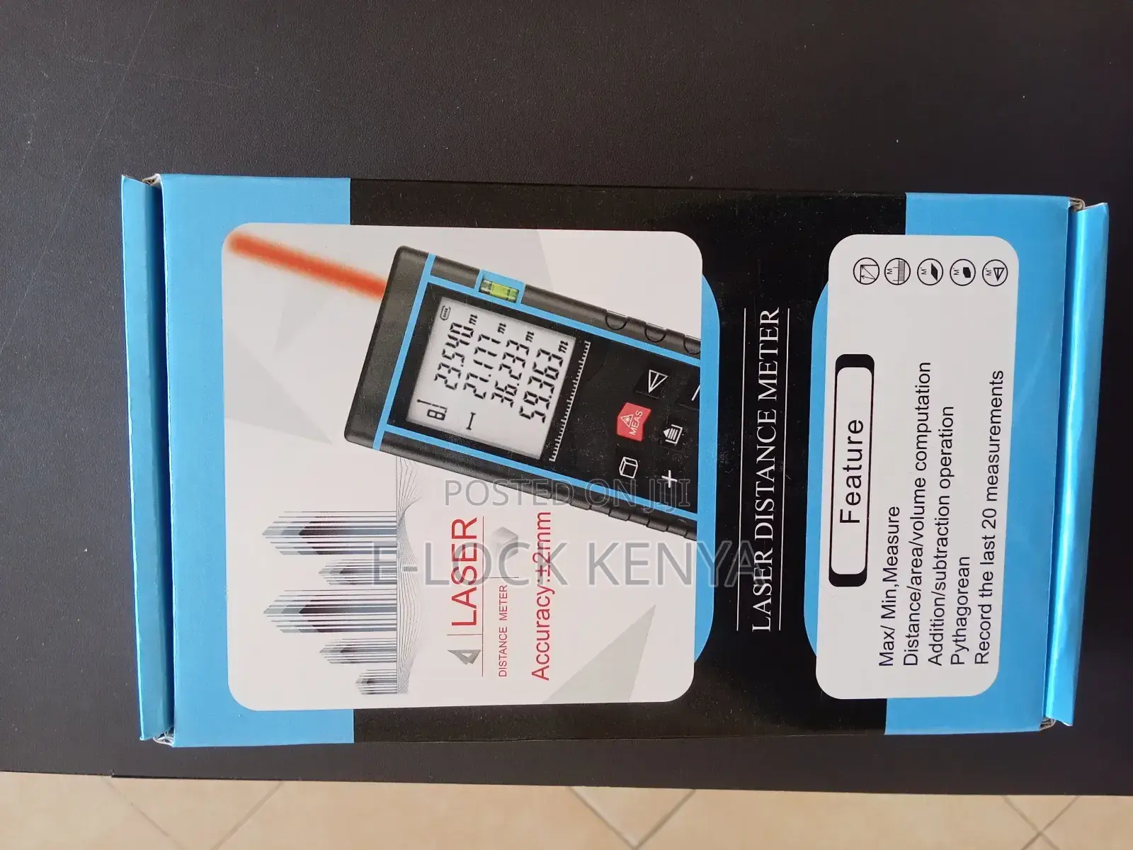 Compact Laser Meter Accurate Range
