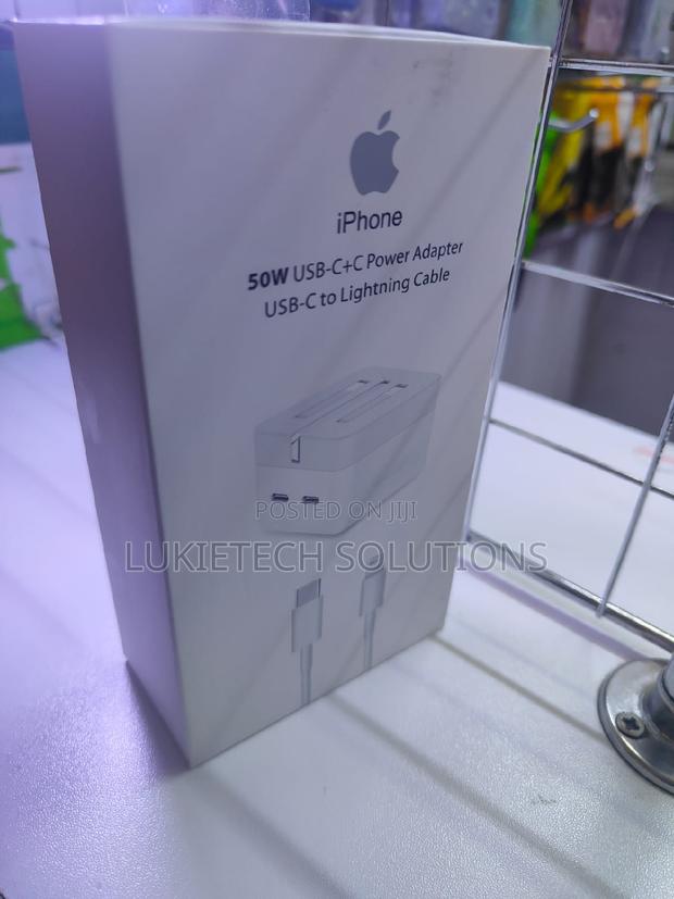 iPhone Charger 50 Watts Usb C to C Lighting Cable - main view