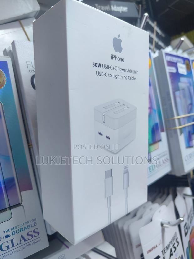 iPhone Charger 50 Watts Usb C to C Lighting Cable - thumbnail 2