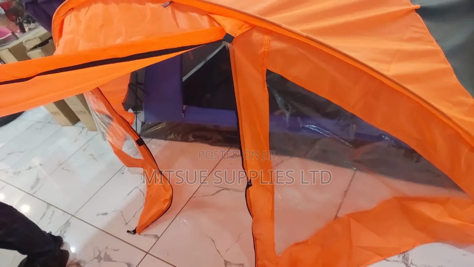 Double Layered Tent 2-4 Pax With Balcony Extension Polyester