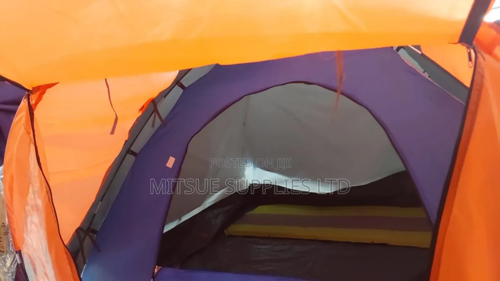 Double Layered Tent 2-4 Pax With Balcony Extension Polyester
