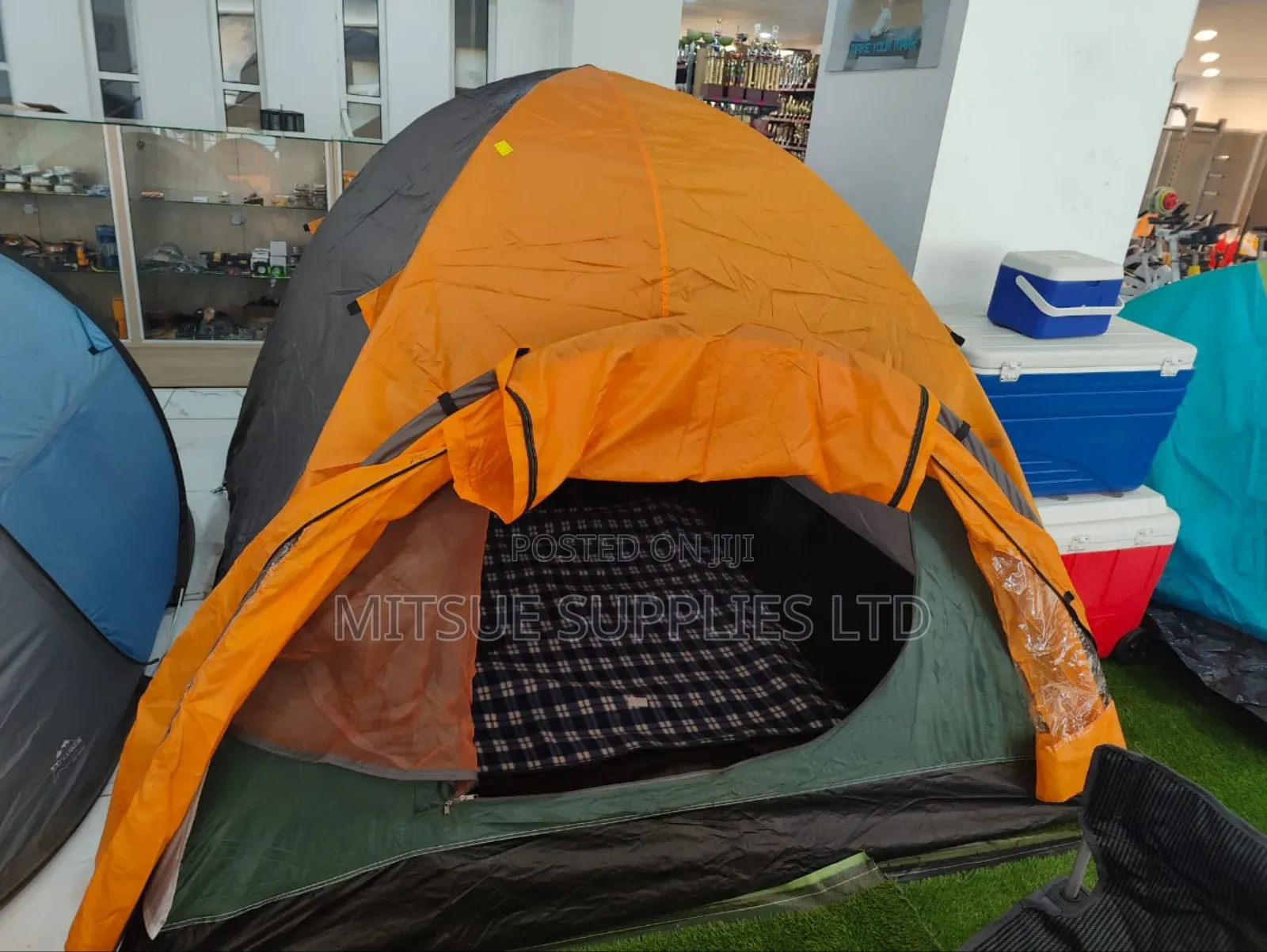 Double Layered Tent 2-4 Pax With Balcony Extension Polyester
