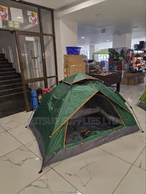 Oxford Polyester 1/2 Pax Automatic Waterproof Green Tent