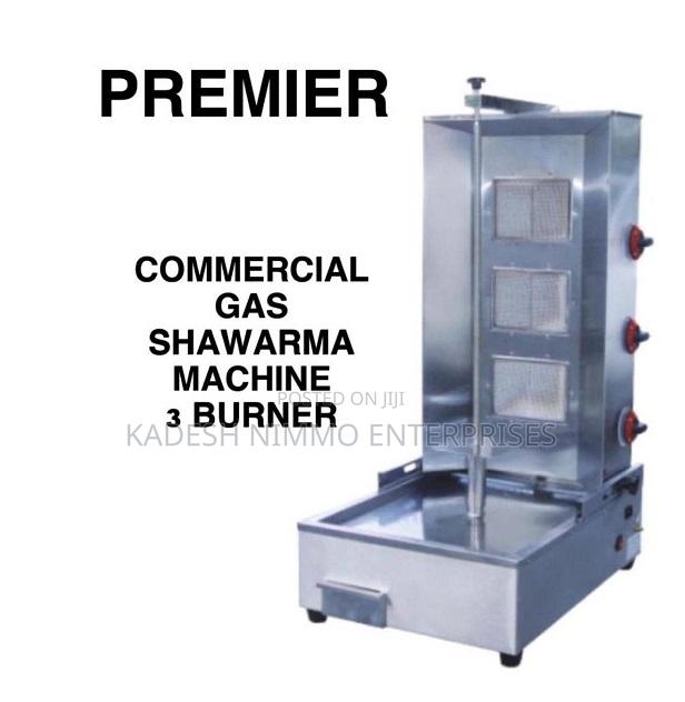 Shawarma 3 Burner Gas Machine