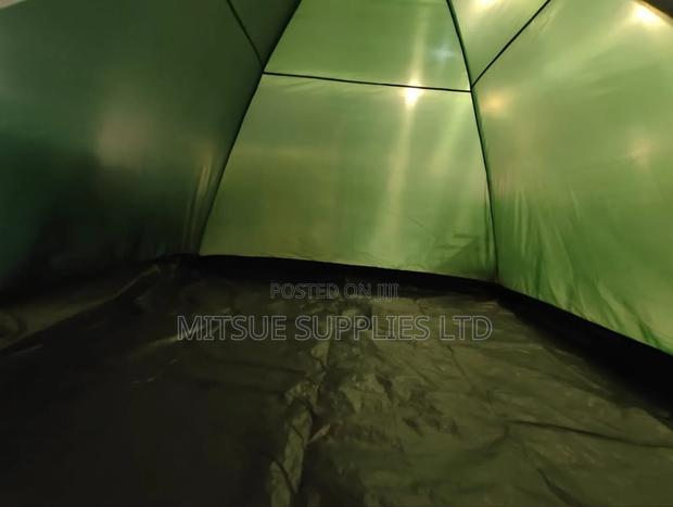 Camping Tent Polyester Water Proof 3x3m for 6 Pax Green - thumbnail 4