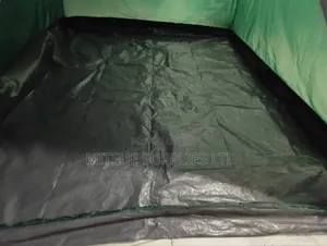 Camping Tent Polyester Water Proof 3x3m for 6 Pax Green