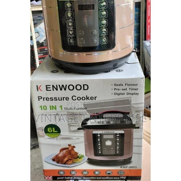 Multifunction Electric Pressure Cooker (Kenwood)-+