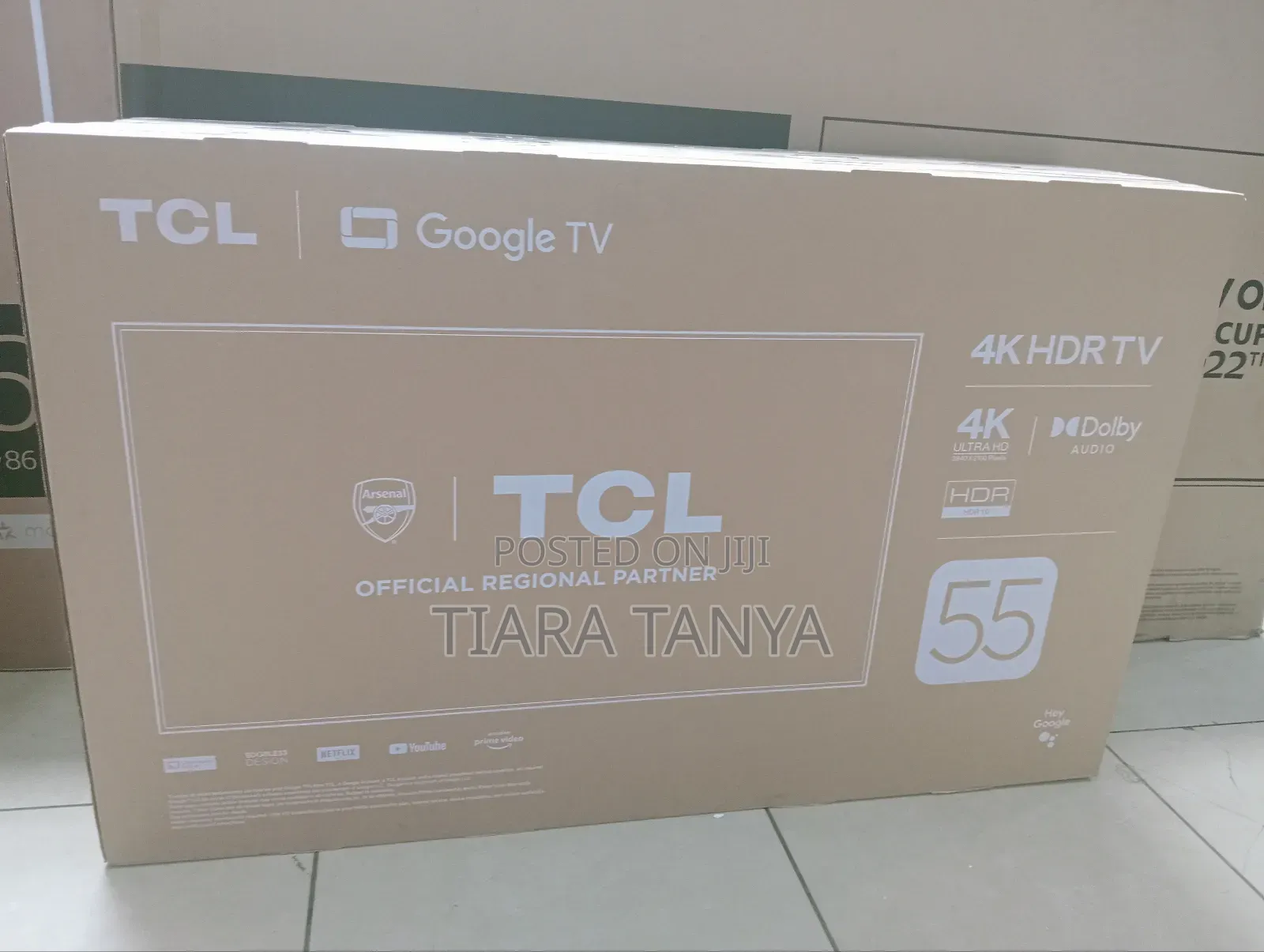 TCL 55 Inch Smart Uhd Google Tv Frameless