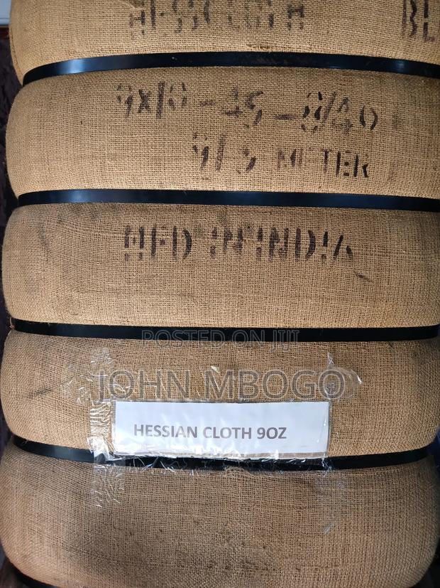 Hesian / Burlap Cloth . 9 Oz 914m - main view