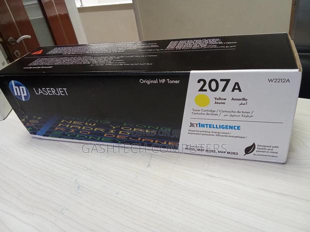 HP 207A Yellow Laserjet Toner Cartridge - thumbnail 2