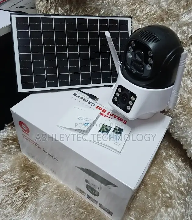 BEST Dual Lens 2mp V380 Pro 4G Dual Lens Solar PTZ Outdoor C