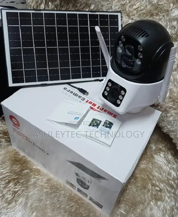 Dual Lens 2mp V380 Pro 4G Dual Lens Solar PTZ Outdoor