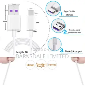 3 Meter USB C to a Charger QC 480mbps Data Transfer