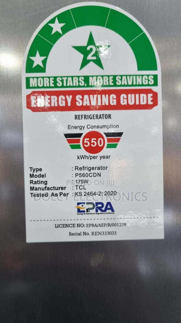 TCL P560cdn 470l Cross Door No Frost Fridge