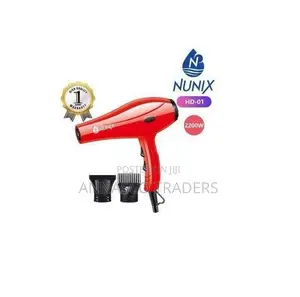 Nunix Hd-01 2200W Hair Dryer -Red