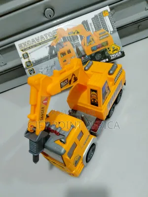 Kids Building Excavator Toys