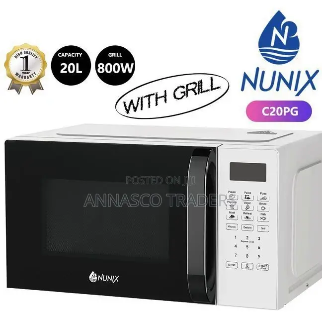 Nunix Microwave Oven 20L WITH GRILL