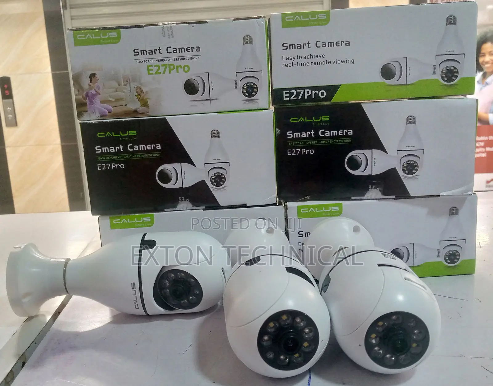 HD 1080p Wifi CCTV Camera Bulb Shape PTZ E27pro