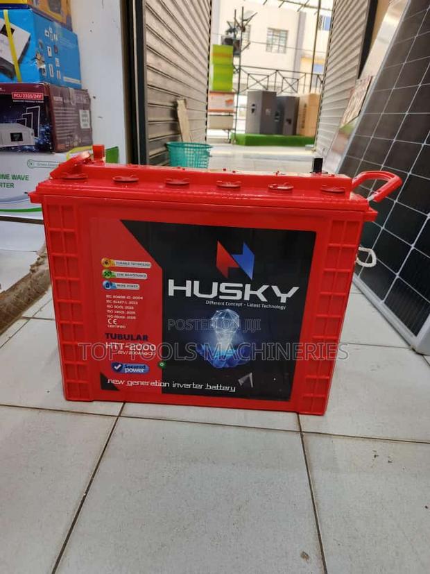 Original Husky 200ah 12v Tall Tubular Heavy Duty Battery
