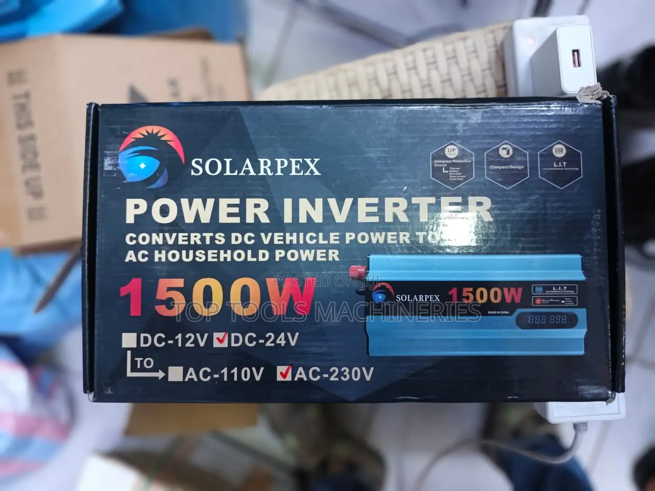 Solarpex 1500watts 24v Inverter
