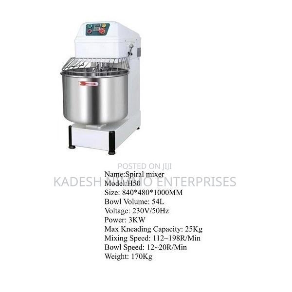 Highly Reliable 54l Spiral Mixer - main view