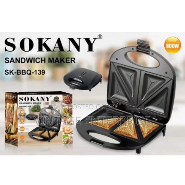 Sokany 4 Slice Sandwich Maker . - main view