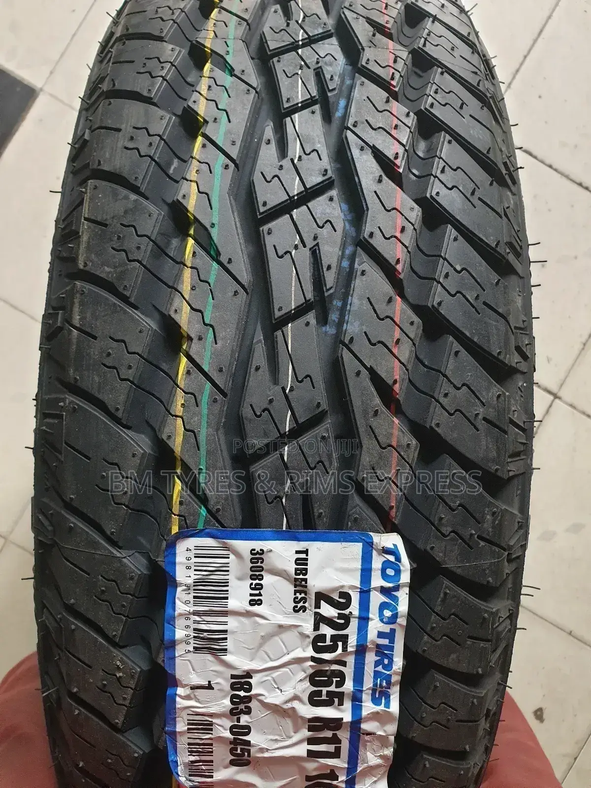 225 /65r17 Toyo Tyres (Japan)