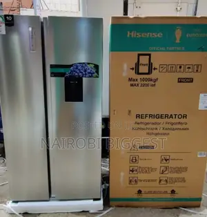 Amazing Hisense Side by Side Fridge 518litres No Frost