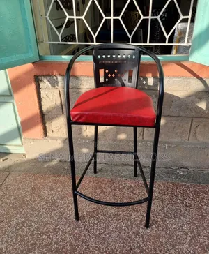Hihigh-Quality Laser Cut Powder-Coated High Stools.
