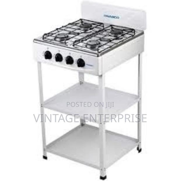 Four Burner Gas Cooker With Floor Standing 