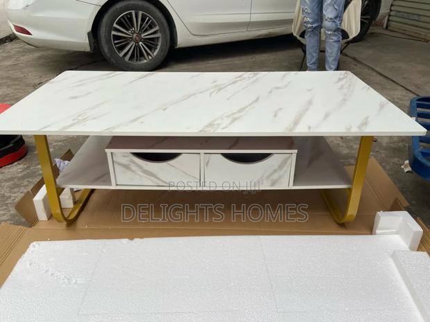 Coffee Table With Drawers-Za