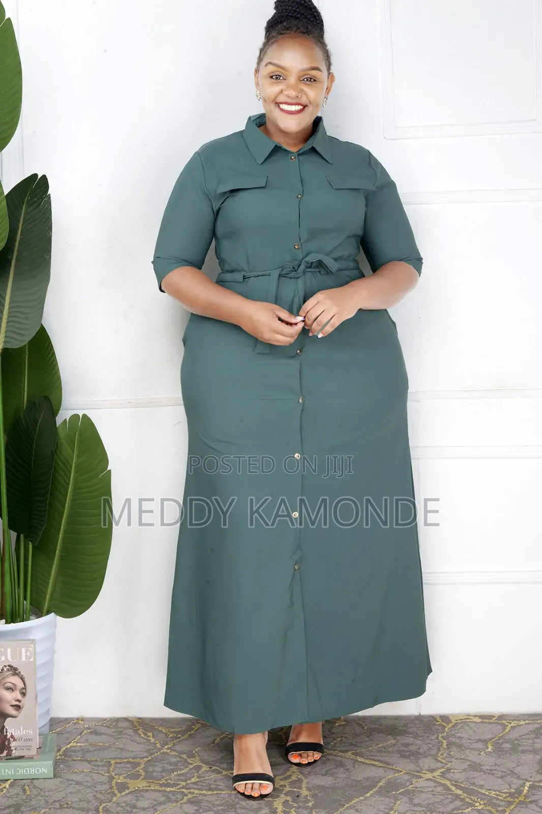 Quality Maxi Shirt Dress