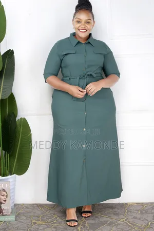 Quality Maxi Shirt Dress
