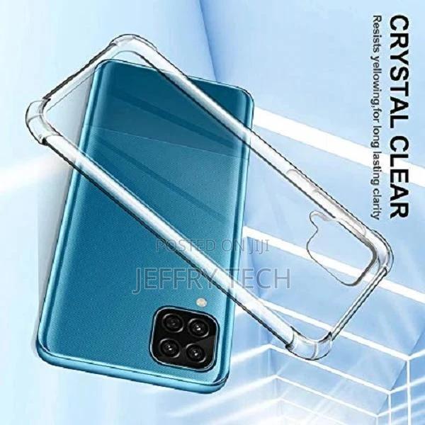Samsung Galaxy A12 5G, [Bumper] Exclusive Transparent Back C - main view