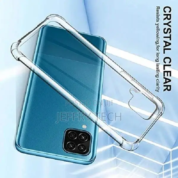 Samsung Galaxy A12 5G, [Bumper] Exclusive Transparent Back C