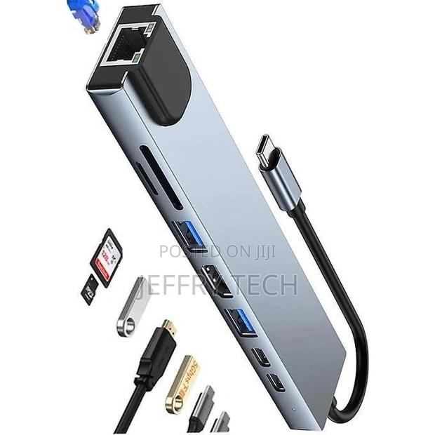 8 in 1 Type-C to HDMI Adapter - main view