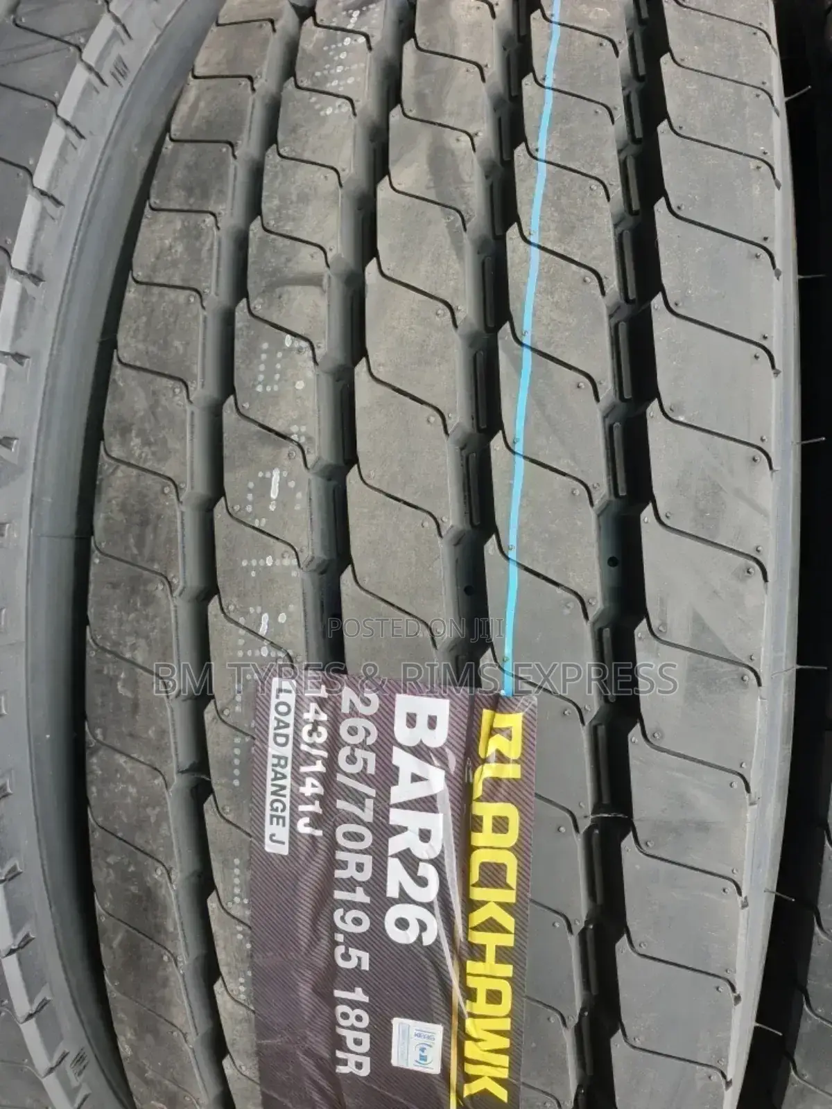 265 /70 R19. 5 Blackhawk